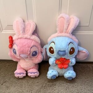 Miniso Disney Stitch and Angel Easter Plush